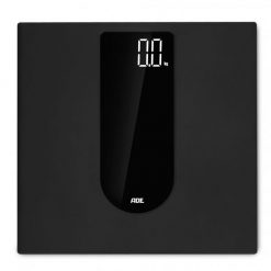 Waga łazienkowa, do 180 kg, 30,5 x 30,5 cm, czarna. Czarne wagi łazienkowe ADE. W wyprzedaży za 174.70 zł.