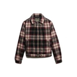 Damska kurtka puchowa Superdry. Białe kurtki Superdry, na zimę, bez wzorów, z puchu, bez kaptura. W wyprzedaży za 475.70 zł.