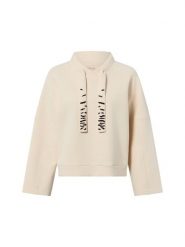 Marc Cain Bluza Kobiety beżowy, 38. Brązowe bluzy Marc Cain, bez wzorów, eleganckie, bez ramiączek, bez kaptura. Za 749.95 zł.
