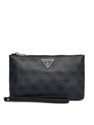 Guess Kosmetyczka Laurel II Slg SWSG74 59145 Szary. Szare torebki klasyczne Guess, z aplikacjami, ze skóry, bez dodatków. Za 219.99 zł.