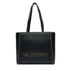 Torebka Valentino. Czarne torebki klasyczne Valentino, bez wzorów, klasyczne, bez dodatków. Za 419.99 zł.