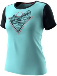 DYNAFIT Koszulka funkcyjna "TRANSALPER LIGHT" w kolorze turkusowym rozmiar: M. Niebieskie t-shirty sportowe Dynafit, m, bez wzorów, bez ramiączek, outdoorowe. Za 127.65 zł.