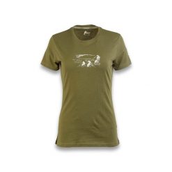 T-Shirt Ande Luna Lady Damskie. Zielone t-shirty sportowe Ande, s, bez wzorów, z bawełny, bez ramiączek, trekkingowe. Za 134.99 zł.