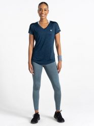 Dare 2b Koszulka funkcyjna "Vigilant" w kolorze granatowym rozmiar: 32. Niebieskie t-shirty sportowe Dare 2b, bez wzorów, z materiału, bez ramiączek, outdoorowe. Za 34.99 zł.