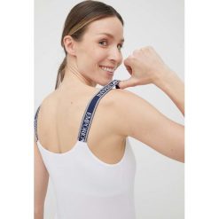 Emporio Armani Underwear piżama bawełniana kolor biały bawełniana. Białe piżamy Emporio Armani Underwear, l, bez wzorów, z bawełny, bez kołnierzyka, bez ramiączek. W wyprzedaży za 309.99 zł.