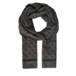 Szal Guess. Czarne szaliki i kominy Guess, z aplikacjami. Za 199.99 zł.