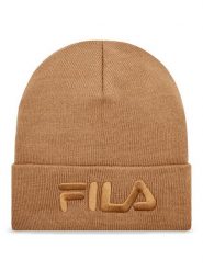 Fila Czapka Bukoba Slouchy FCU0032 Brązowy. Brązowe czapki zimowe Fila, bez wzorów, z bawełny. Za 119.00 zł.