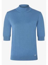 More & More Sweter w kolorze błękitnym rozmiar: 40. Niebieskie swetry More & More, s, bez wzorów, z wiskozy, klasyczne, bez ramiączek. Za 174.84 zł.