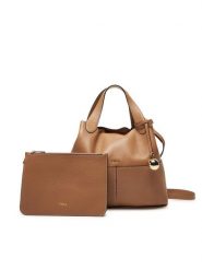 Furla Torebka Primrose M WB01707 HSF000 CN YU500 Brązowy. Brązowe torebki klasyczne Furla, bez wzorów, ze skóry, bez dodatków. Za 1,739.00 zł.