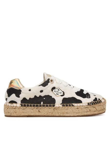 REPLAY Espadryle GWF22 .000.C0099T Kolorowy. Espadryle Replay, bez wzorów, z materiału, bez obcasa. Za 399.99 zł.