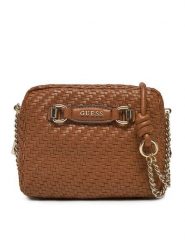 Guess Torebka HWWG95 30140 Brązowy. Brązowe listonoszki Guess, z aplikacjami, ze skóry, bez dodatków. Za 319.99 zł.