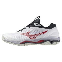 Buty do biegania Mizuno Wave Stealth 6 białe. Białe buty do biegania Mizuno, bez wzorów, ze skóry, bez zapięcia, do biegania, mizuno wave. Za 508.35 zł.