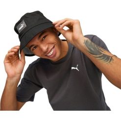 Kapelusz Puma Core Bucket, Dla obu płci. Czarne kapelusze Puma, bez wzorów, z bawełny. Za 105.65 zł.