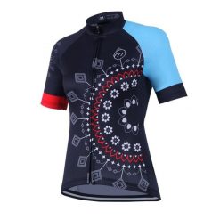 Koszulka rowerowa damska madani. Czarne t-shirty sportowe MADANI, l, bez wzorów, z materiału, bez ramiączek, na fitness i siłownię. Za 49.00 zł.