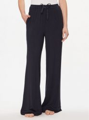 Tommy Hilfiger Spodnie dresowe UW0UW05195 Granatowy Relaxed Fit. Niebieskie spodnie dresowe Tommy Hilfiger, bez wzorów, z dresówki. Za 179.99 zł.