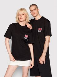 Market T-Shirt Unisex Racing Logo 399001071 Czarny Relaxed Fit. Czarne t-shirty Market, m, bez wzorów, z bawełny, bez kołnierzyka, bez ramiączek. Za 199.99 zł.