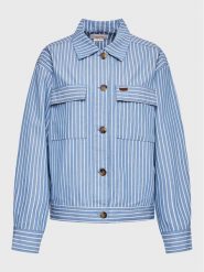 Brixton Kurtka przejściowa Stark 03379 Niebieski Oversize. Niebieskie kurtki Brixton, m, bez wzorów, z bawełny, bez kaptura. Za 419.99 zł.