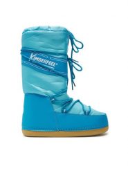 Kimberfeel Śniegowce Galaxy M Niebieski. Niebieskie śniegowce Kimberfeel, bez wzorów, ze skóry, bez zapięcia. Za 269.99 zł.
