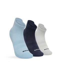 Skarpetki golfowe z bawełny organicznej 3-pak Siroko Torrey Blues. Niebieskie skarpetki SIROKO, bez wzorów, z bawełny. Za 67.00 zł.