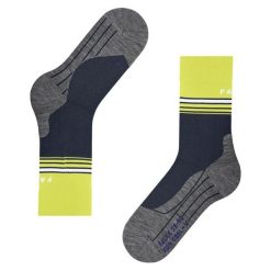 Skarpetki damskie Falke RU4 Endurance Cool. Niebieskie skarpetki Falke, bez wzorów, z elastanu. Za 104.00 zł.