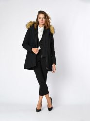 Northwood Parka w kolorze czarnym rozmiar: M. Czarne płaszcze Northwood, m, bez wzorów, bez kaptura. Za 255.34 zł.