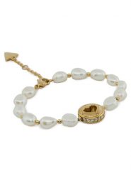 Guess Bransoletka JUBB03 342JWGS Biały. Białe bransoletki Guess. Za 349.99 zł.