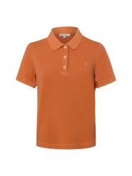 Marc O'Polo koszulka polo Kobiety Bawełna (100%) pomarańczowy, S. Brązowe t-shirty sportowe Marc O'Polo, s, bez wzorów, z bawełny, bez ramiączek. Za 229.95 zł.