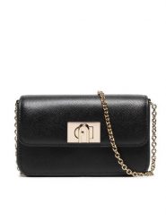 Furla Torebka 1927 WE00265-ARE000-O6000-1-007-20-CN-E Czarny. Czarne kopertówki Furla, bez wzorów, ze skóry, wizytowe, bez dodatków. Za 699.99 zł.