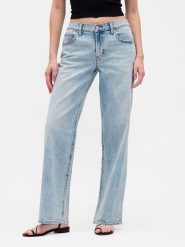 GAP Dżinsy - Comfort fit - w kolorze błękitnym rozmiar: W26. Niebieskie jeansy GAP, bez wzorów, klasyczne. Za 118.56 zł.