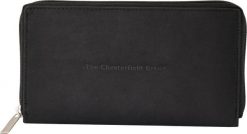 Portfel Chesterfield Wmns Billy Czarny Czarny. Czarne portfele Erima, bez wzorów, z materiału. Za 178.99 zł.