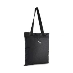 Torba typu tote Pop PUMA. Czarne torby sportowe Puma, bez wzorów. Za 89.00 zł.
