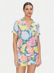 Kate Spade Piżama KSI12736 Kolorowy Regular Fit. Piżamy Kate Spade, xl, bez wzorów, z syntetyku, bez kołnierzyka, bez ramiączek. Za 199.99 zł.