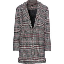 Płaszcz w kratę bonprix czarno-biało-czerwony w kratę. Płaszcze marki bonprix. Za 159.99 zł.