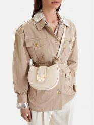 GINO ROSSI Torebka C-1-3 Beżowy. Brązowe torebki klasyczne Gino Rossi, bez wzorów, z materiału, bez dodatków. Za 179.99 zł.