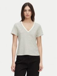 Tommy Hilfiger T-Shirt WW0WW48704 Biały Regular Fit. Białe t-shirty Tommy Hilfiger, xs, bez wzorów, z bawełny, bez kołnierzyka, bez ramiączek. Za 249.99 zł.