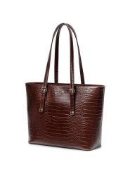 Puccini Shopper bag w kolorze brązowym - 42 x 29 x 14 cm rozmiar: onesize. Brązowe shopper bag Puccini, bez wzorów, z materiału, na ramię, bez dodatków. Za 214.19 zł.