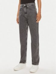Calvin Klein Jeans Jeansy J20J223657 Szary Straight Fit. Szare jeansy Calvin Klein Jeans, bez wzorów, z bawełny. Za 249.99 zł.