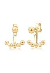 Elli Elli Kolczyki Ear Jacket Kugeln Trend 925 Sterling Silber 1 ct Damski. Kolczyki Elli, srebrne. Za 413.99 zł.