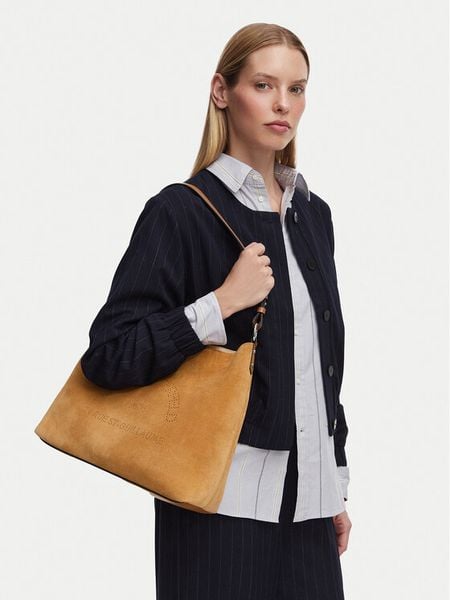 KARL LAGERFELD Torebka B3W30346 Brązowy. Brązowe torebki klasyczne KARL LAGERFELD, bez wzorów, ze skóry, bez dodatków. Za 1,055.99 zł.