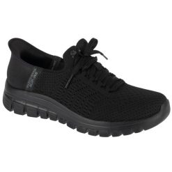 Buty sportowe Sneakersy damskie, Graceful - First Blush. Czarne buty sportowe lifestyle Skechers, bez wzorów, sportowe, bez zapięcia, skechers sport. Za 279.99 zł.