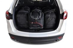 Torby Do Bagażnika Mazda Cx-5 2011-2017 4Szt Kjust. Czarne torby podróżne KJUST, bez wzorów, z kauczuku. Za 1,332.00 zł.