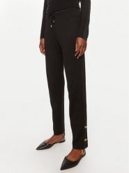 Liu Jo Sport Spodnie dresowe TF4100 MS49I Czarny Regular Fit. Czarne spodnie dresowe Liu Jo Sport, bez wzorów, z dresówki. Za 679.99 zł.