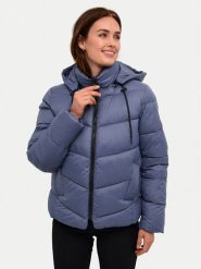 Kaffe Kurtka puchowa Susanne 10508811 Niebieski Regular Fit. Niebieskie kurtki Kaffe, bez wzorów, z puchu, bez kaptura. Za 199.99 zł.