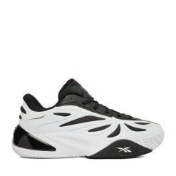 Buty do koszykówki Reebok. Białe buty treningowe Reebok, bez wzorów, bez zapięcia, do koszykówki. Za 479.99 zł.