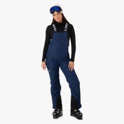 Spodnie narciarskie Kobieta Swedemount Freeride Bib Pants II wodoodporne. Niebieskie spodnie narciarskie SWEDEMOUNT, bez wzorów, narciarskie. Za 672.00 zł.