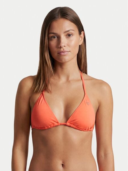 Guess Góra od bikini E6GJ44 KF442 Pomarańczowy. Brązowe bikini Guess, z aplikacjami, z syntetyku. Za 165.99 zł.