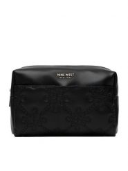 Nine West Kosmetyczka CEO-NW-W1-030-AW26 Czarny. Czarne torebki klasyczne Nine West, bez wzorów, ze skóry, bez dodatków. Za 79.99 zł.