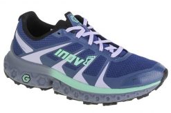 Buty do biegania damskie Inov-8 Trailfly Ultra G 300 Max. Niebieskie buty do biegania Inov-8, bez wzorów, z materiału, bez zapięcia, do biegania. Za 599.99 zł.