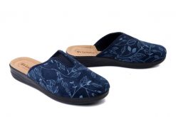 INBLU CF-49 004 granatowy, kapcie damskie. Niebieskie kapcie Inblu, bez wzorów. Za 68.99 zł.