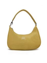 Tommy Jeans Torebka AW0AW16984 Brązowy. Brązowe torebki klasyczne Tommy Jeans, bez wzorów, z jeansu, bez dodatków. Za 189.99 zł.
